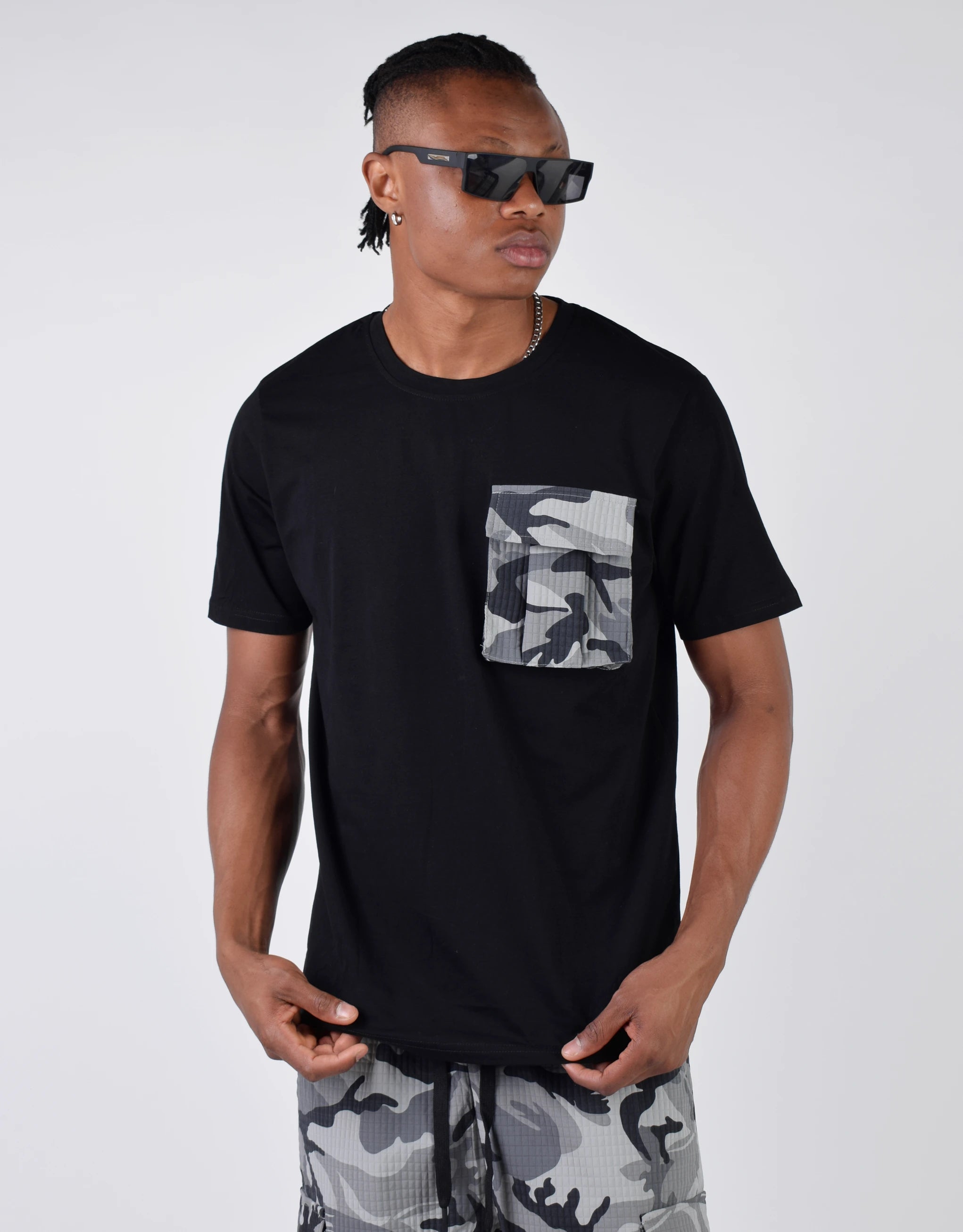Men's Three-Quarter Sleeved TopsTshirt