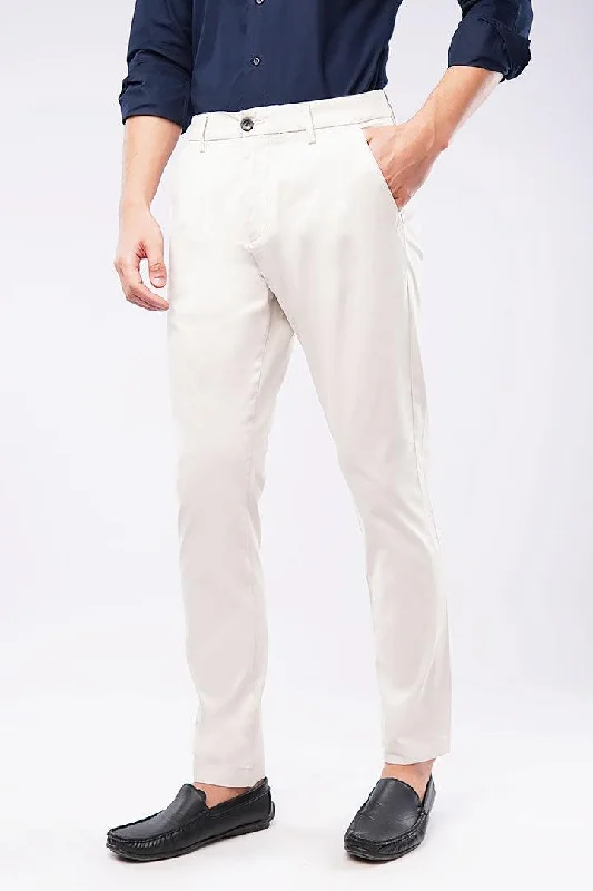 Men's Dress Pants for Special EventsSlim Fit Chinos - Off White