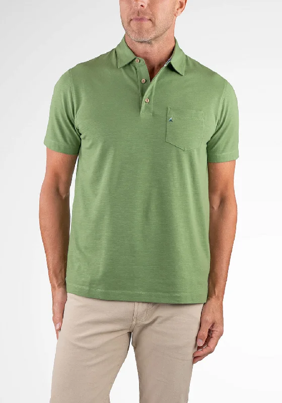 Warm Men's Fleece-Lined TopsAirotec® Jersey Short Sleeve Polo
