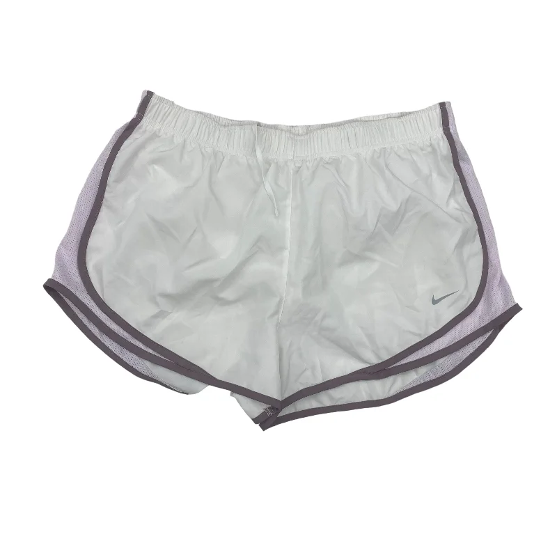 Men's Dress Pants for Special EventsWHITE ATHLETIC SHORTS by NIKE APPAREL Size:XL