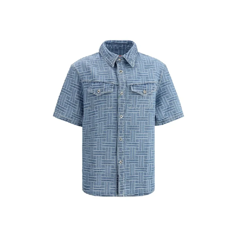 Men's Cufflink-Ready Shirts for Formal EventsKenzo blue Men's Shirt
