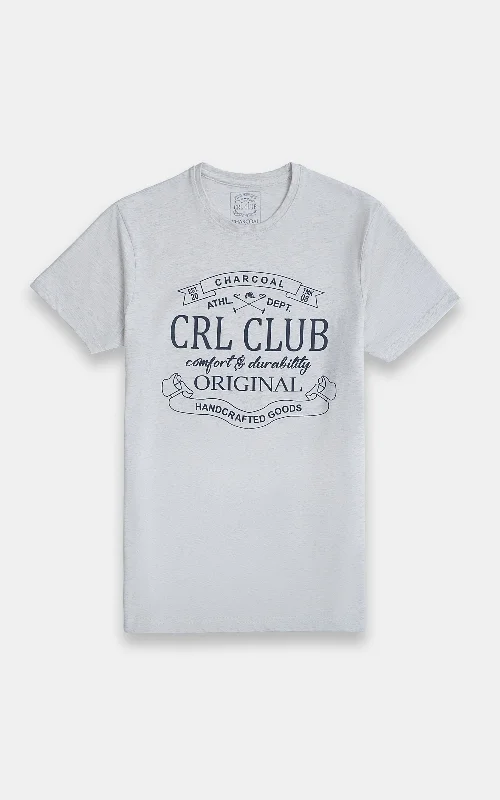 Men's Shirts with Adjustable CuffsGRAPHIC T SHIRT OATMEAL