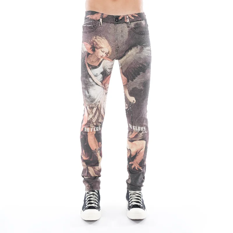 Cool Men's JeansPUNK SUPER SKINNY IN MULTI