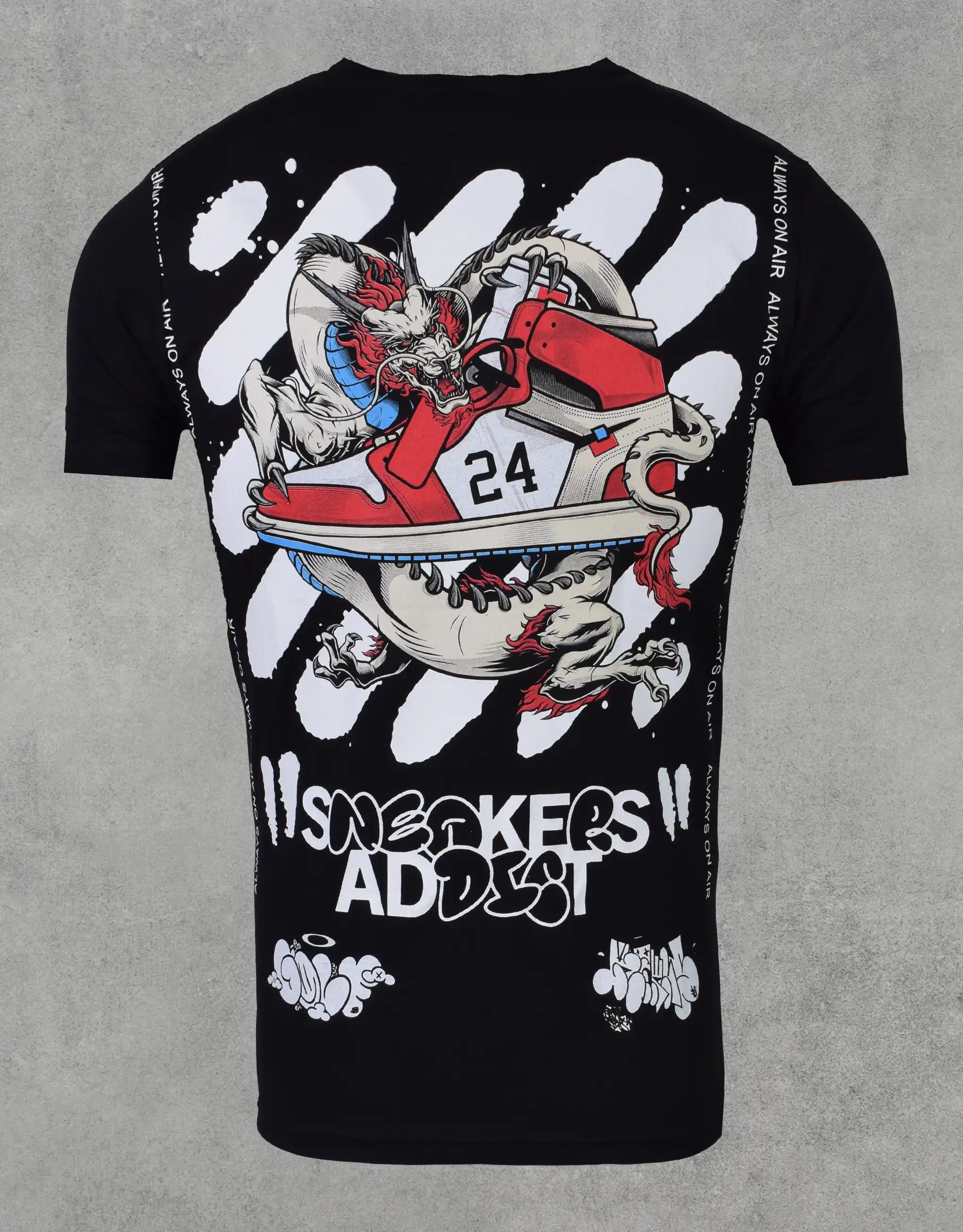 Men's Shirts with Short PlacketsGraphic Tee