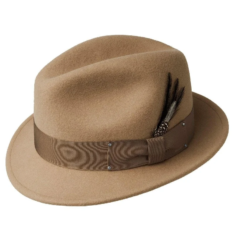 Black Cowboy HatsMen's Fedora Hat -Tino by Bailey of Hollywood Color Camel