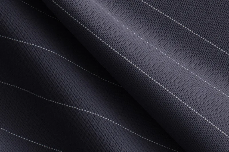 Made to Measure Blue Pinstripe Waistcoat