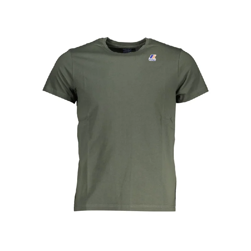 Men's Shirts with Logo EmbossmentsK-WAY  Cotton Men's T-Shirt