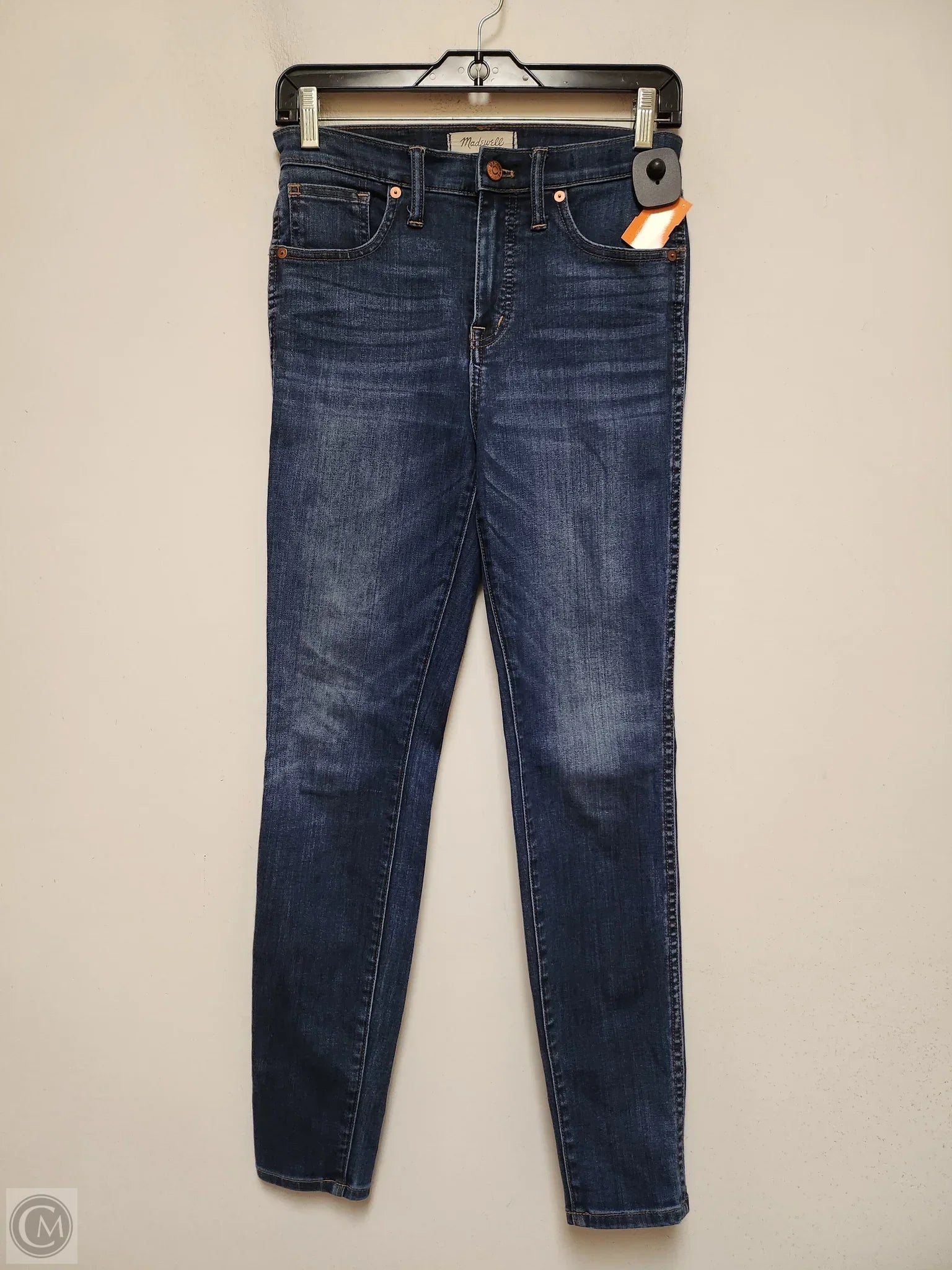 Light Blue Denim Men's JeansJeans Skinny By Madewell In Blue Denim, Size: 4