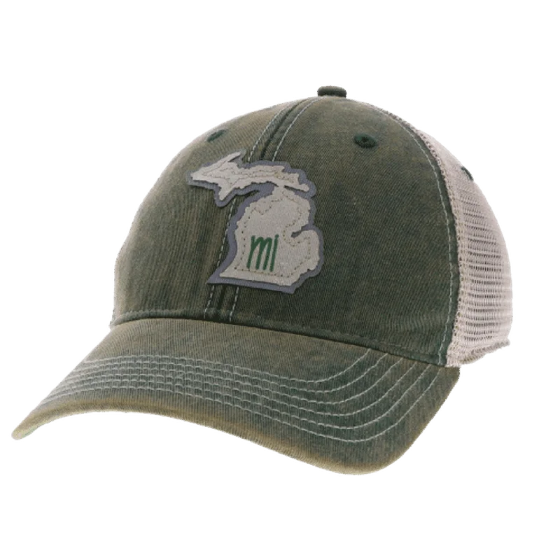 Female Straw HatsALSLING: Michigan Trucker Hat