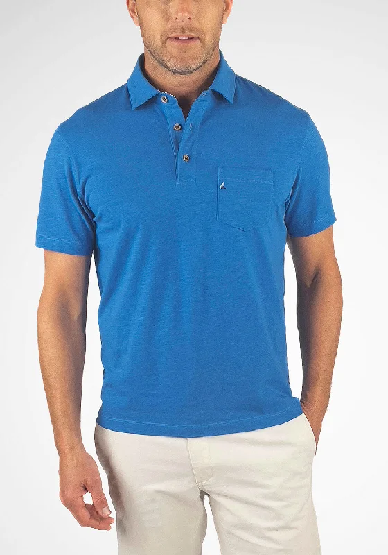 Men's Shirts with Patchwork SleevesAirotec® Jersey Short Sleeve Polo