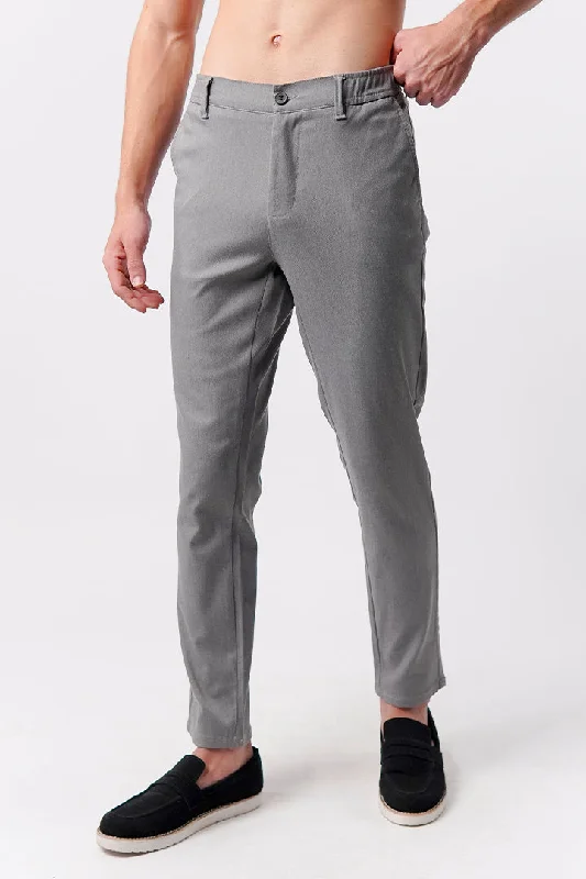 Casual Men's ChinosDriver Pants - Grey