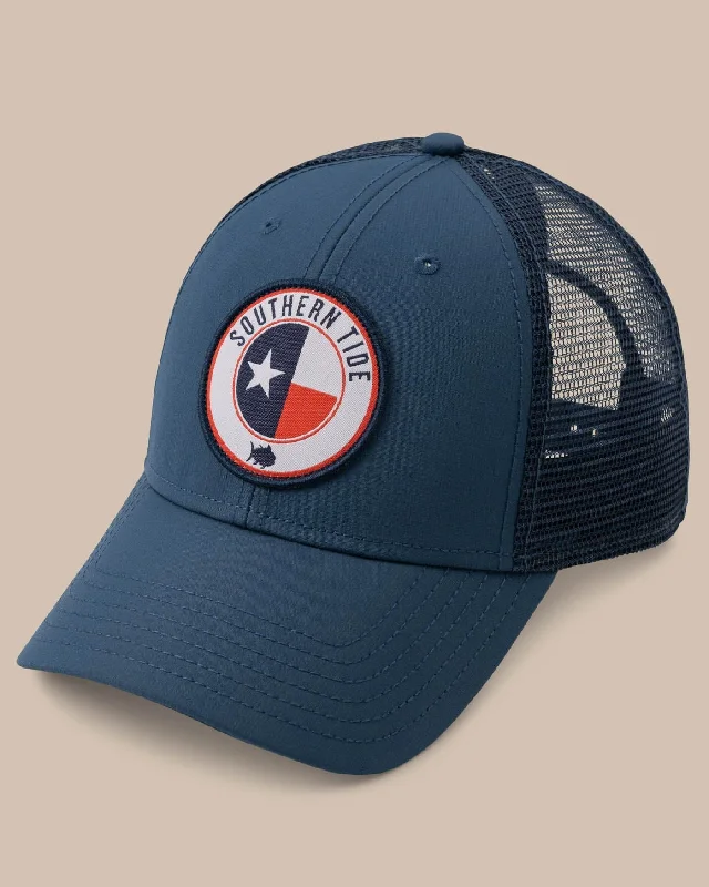 Embroidered Baseball CapsTexas Patch Performance Trucker Hat