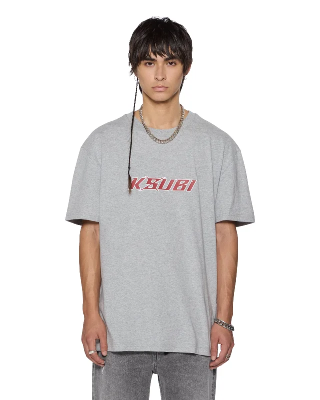 Men's Shirts with Hidden ButtonsSTINGER BIGGIE SS TEE GREY MARLE