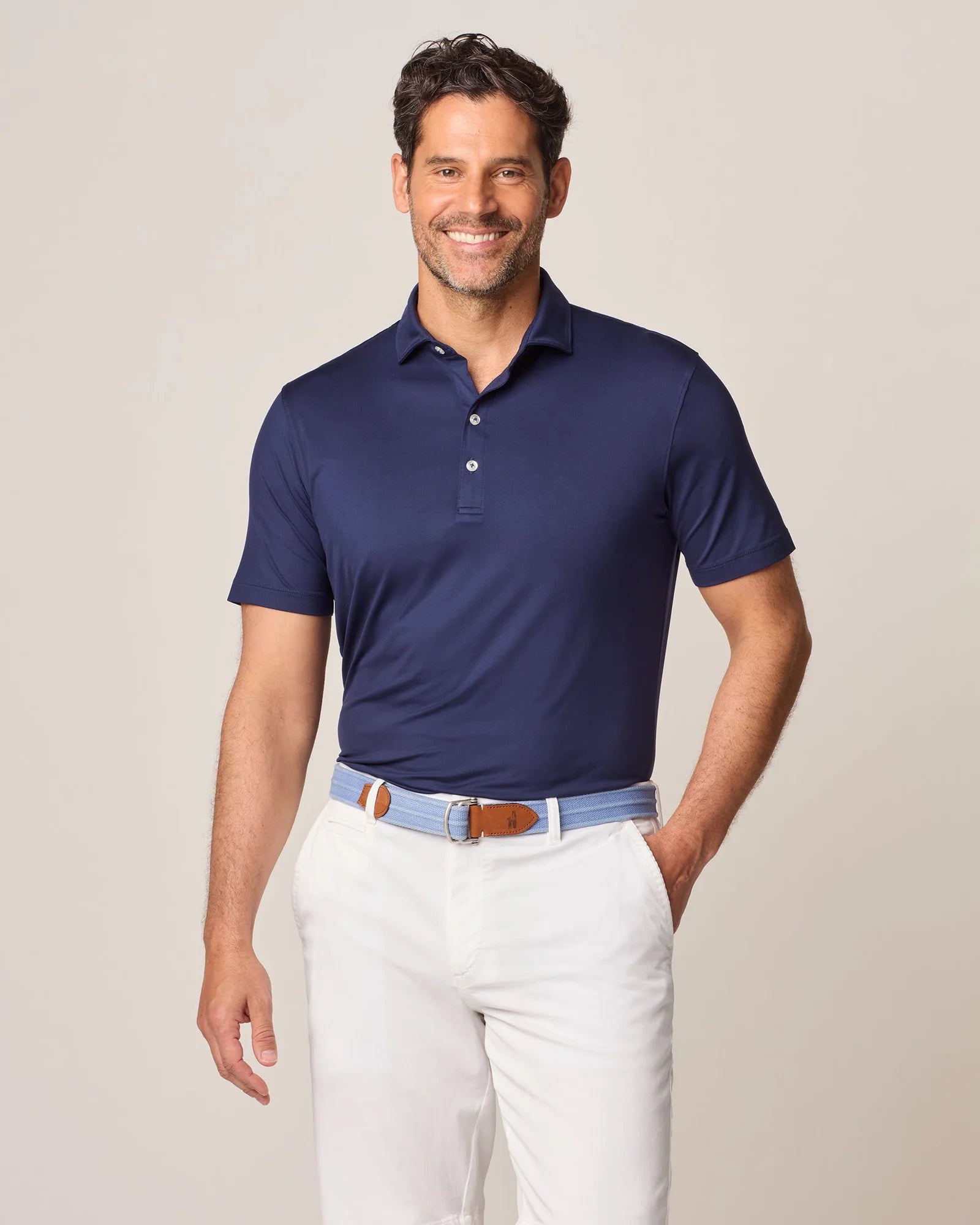 Men's Shirts with Bow TiesJohnnie-O Birdie Prep-Formance Polo Shirt - Twilight*