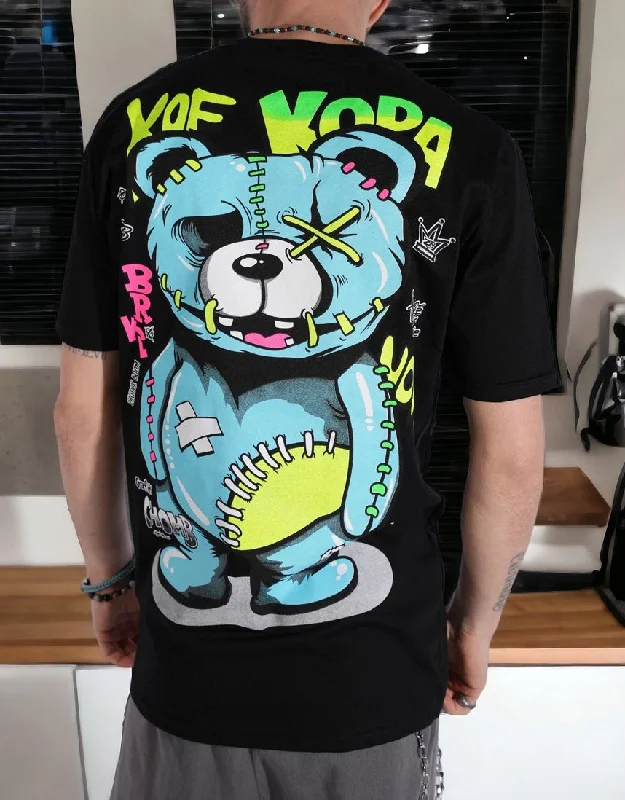 Men's Shirts with Lace-Up HemlinesGraphic Tee