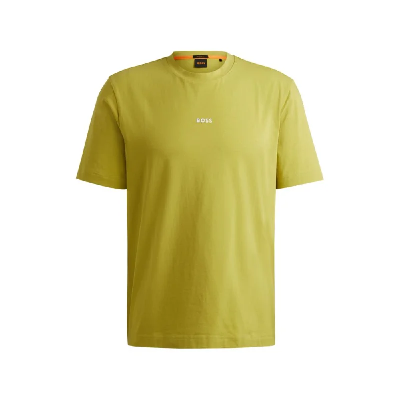 Men's Shirts with Bow TiesRelaxed-fit T-shirt in stretch cotton with logo print