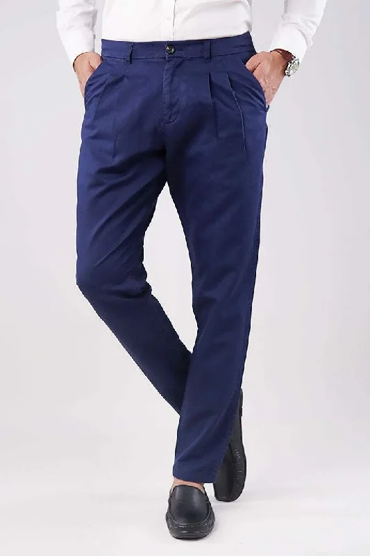 Men's Pants with Patch PocketsDeep Sea Pleated Pant
