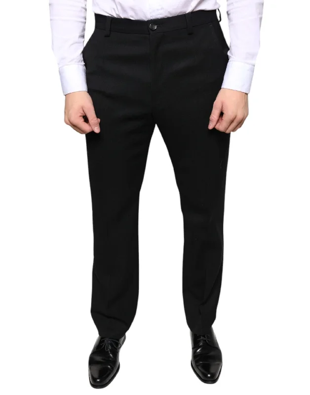 Men's Jeans for a Night OutDolce & Gabbana  Wool Skinny Men Dress Men's Pants