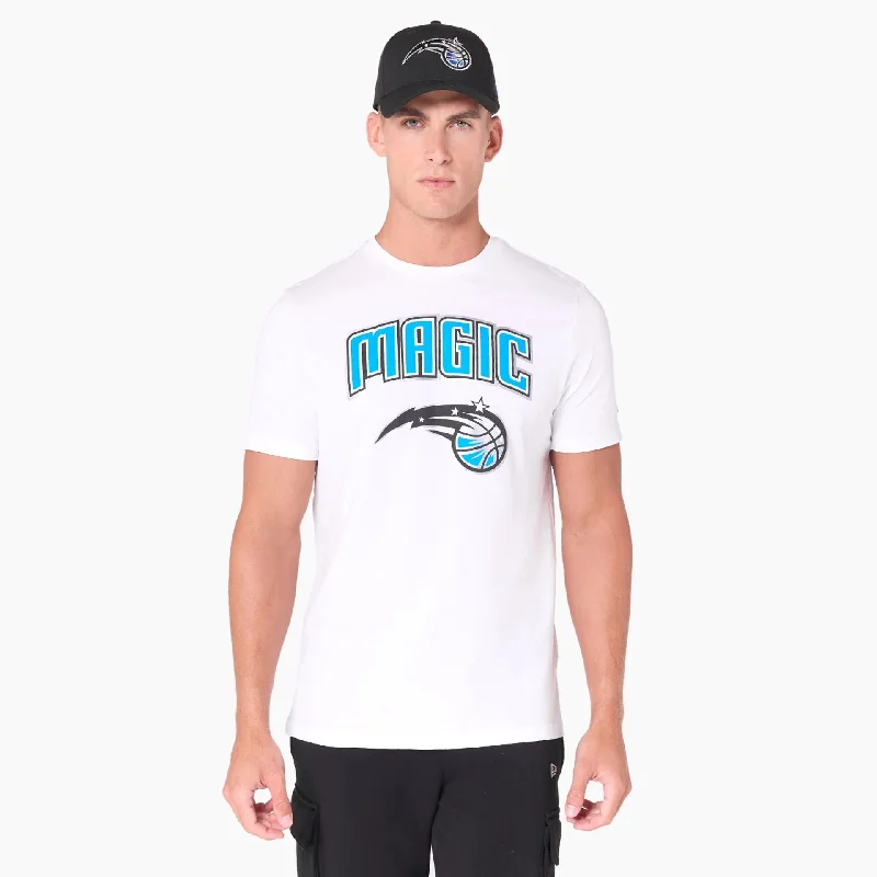 Men's Shirts with Full PlacketsOrlando Magic NBA White T-Shirt