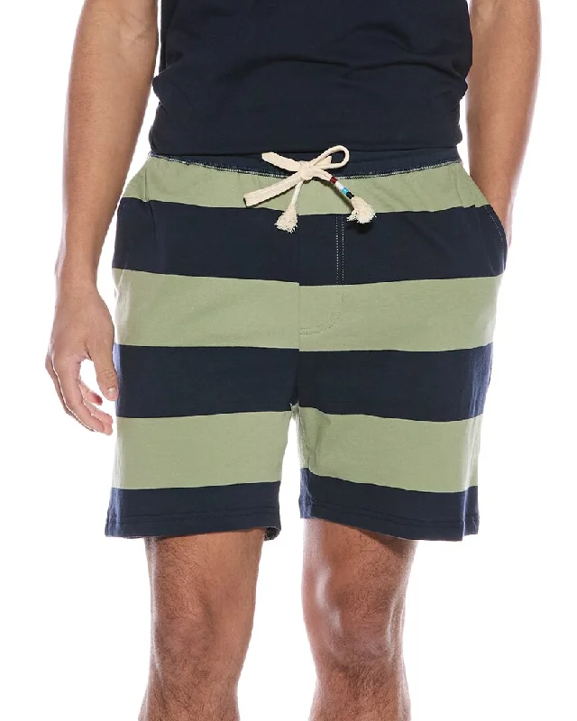 Men's Pants with Antimicrobial TreatmentSol Angeles Rugby Stripe Short
