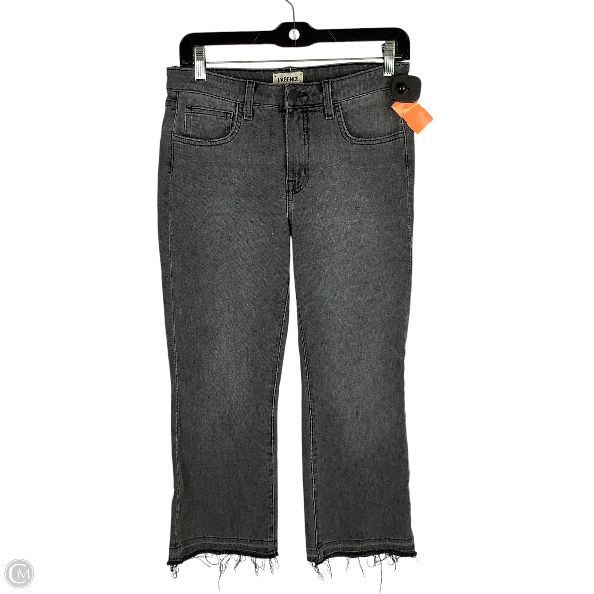 Casual Men's JeansJeans Straight By Cmc In Grey Denim, Size: 4 (27)