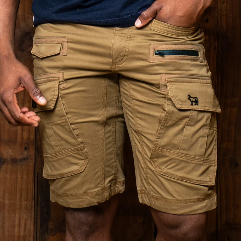 Men's Patterned Pants with ChecksExpedition Short 24-25 Olive