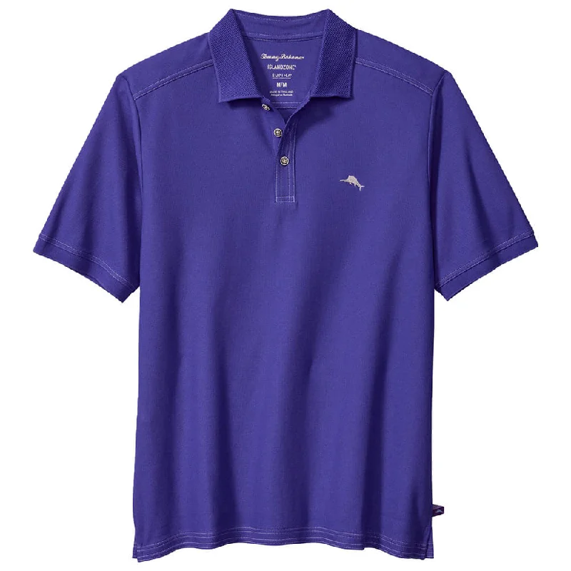 Men's Shirts with Button-Down PocketsTommy Bahama IslandZone Emfielder 2.0 Polo Shirt - Sapphire Night Men's Shirts with Button-Down PocketsTommy Bahama IslandZone Emfielder 2.0 Polo Shirt - Sapphire Night