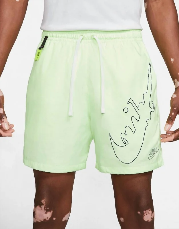 Men's Solid-Colored Pants for VersatilityMen's Nsw Woven Shorts In Yellow