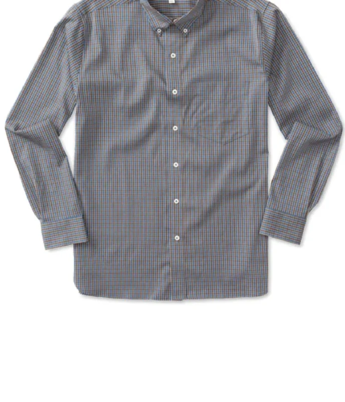 Men's Insulated Shirts for Cold WeatherMen's Macon Performance Plaid Shirt In Dark Brown Men's Insulated Shirts for Cold WeatherMen's Macon Performance Plaid Shirt In Dark Brown