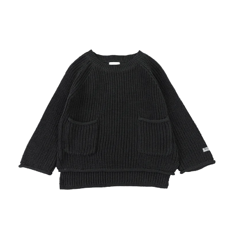 Qtella Sweater | Anthracite Melange