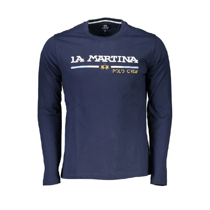 Men's Shirts with Geometric PatternsLa Martina  Cotton Men's T-Shirt