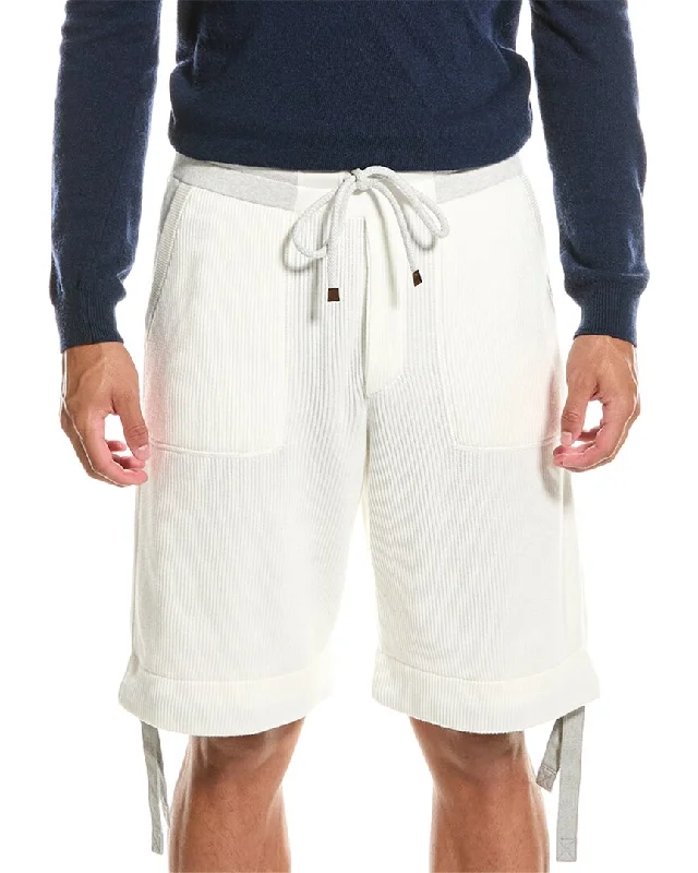 Men's Pants with Stretchable Fabric for FlexibilityBrunello Cucinelli Short