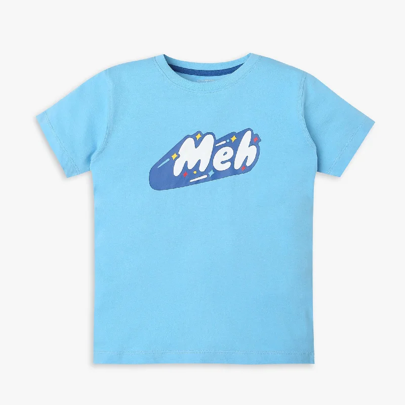 Men's Shirts with Asymmetrical HemlinesBoys Regular Fit Printed T-Shirt