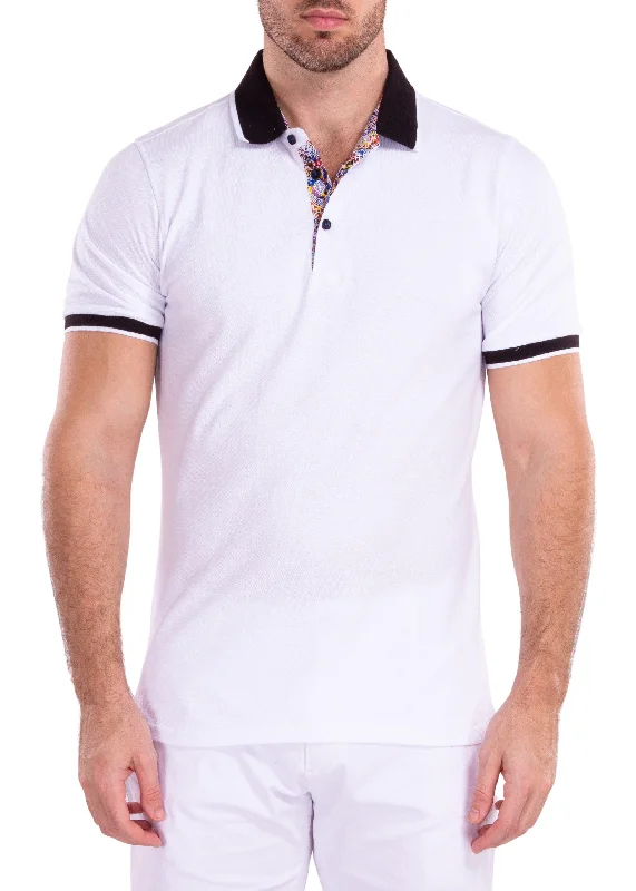 Men's Shirts with Embroidered DesignsMen's Essentials Short Sleeve Polo Shirt Solid White Men's Shirts with Embroidered DesignsMen's Essentials Short Sleeve Polo Shirt Solid White