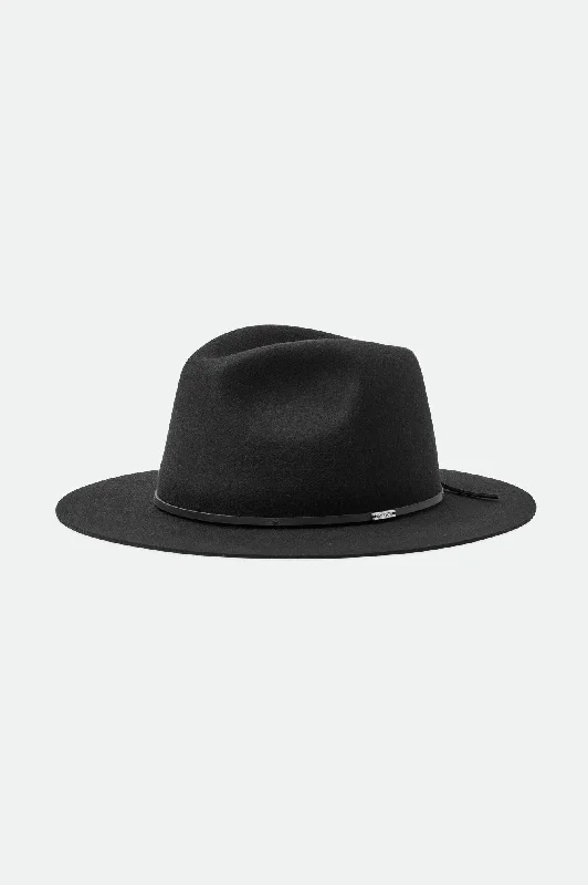 Men's Fedora HatsWesley Fedora - Black