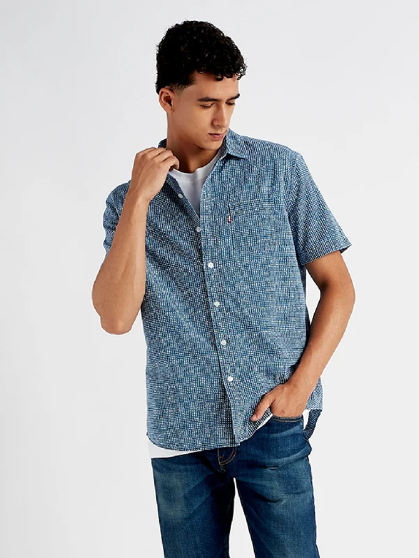 Men's Dressy Button-Down Shirts for Formal OccasionsMen's Printed Regular Fit Shirt