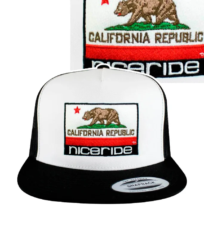 Retro Baseball Caps"California Flag" Trucker Hat