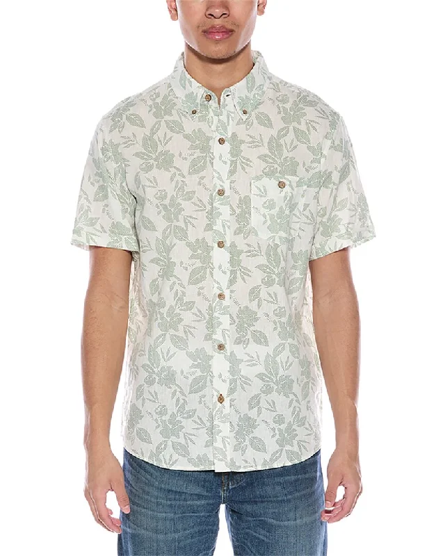 Men's Checkered Shirts for a Retro FeelWEATHERPROOF VINTAGE Linen-Blend Shirt