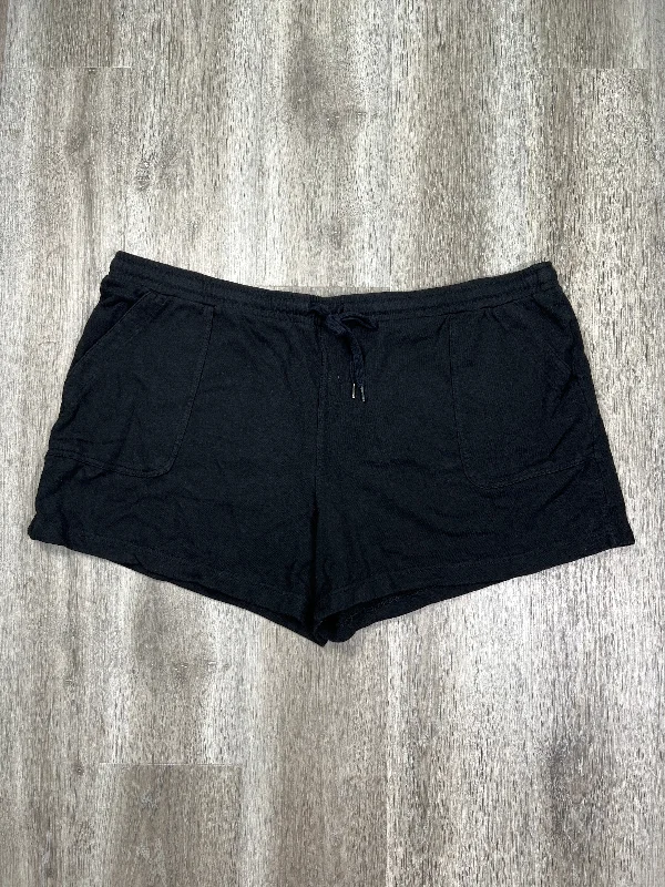 Men's Low-Waisted Pants for a Casual VibeBlack Athletic Shorts Terra & Sky, Size 3x