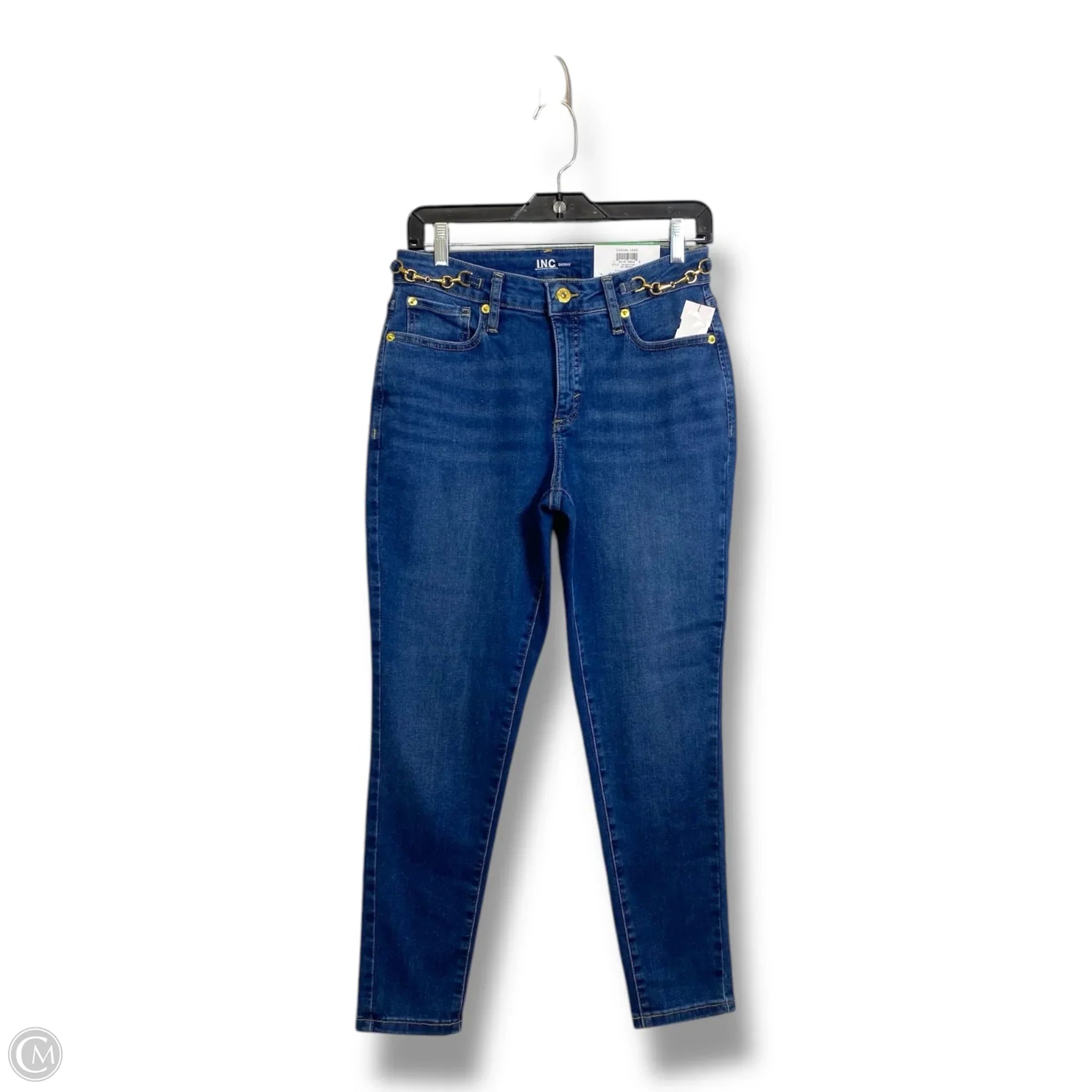 Men's Straight-Leg JeansJeans Skinny By Inc In Blue Denim, Size: 8
