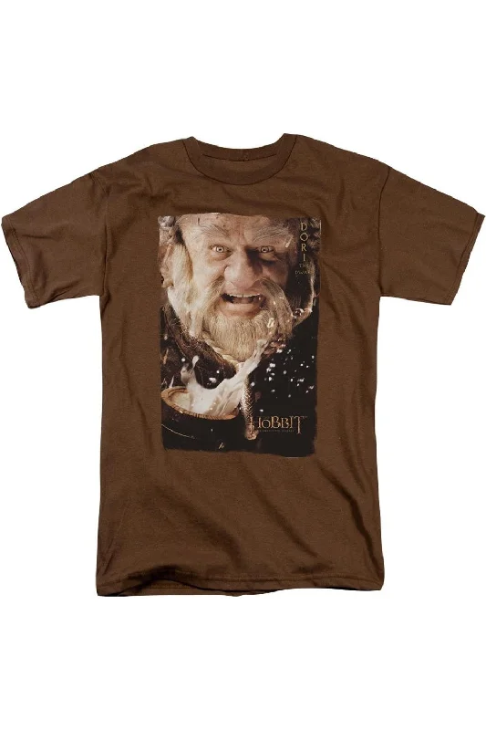 Men's Shirts with Cowl NecksThe Hobbit Dori Short Sleeve Adult Tee / T-Shirt