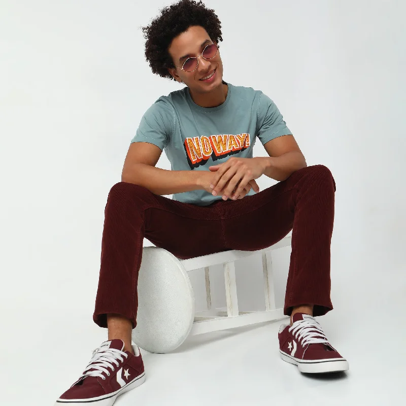 Men's Shirts for CampingRegular Fit Graphic T-Shirt