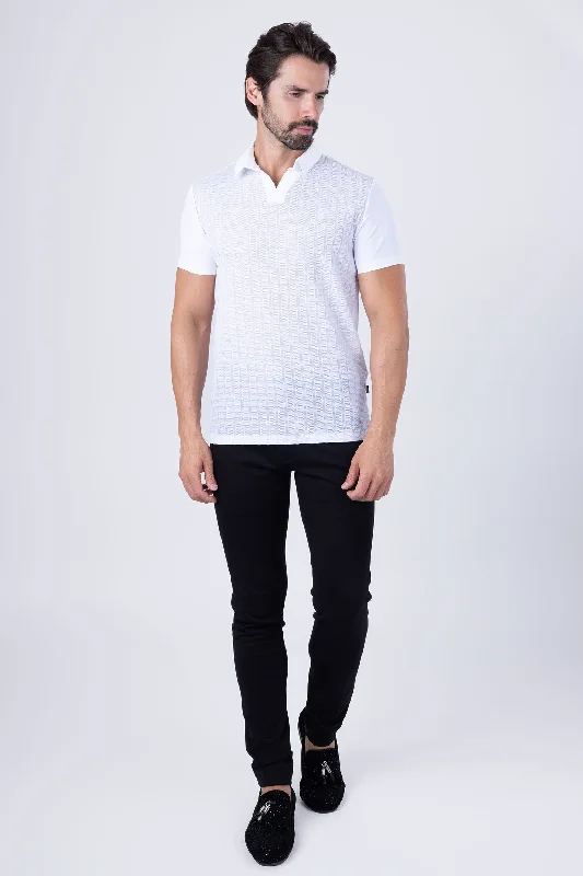Men's Shirts with Belt AttachmentsSummer Crush Polo Shirt