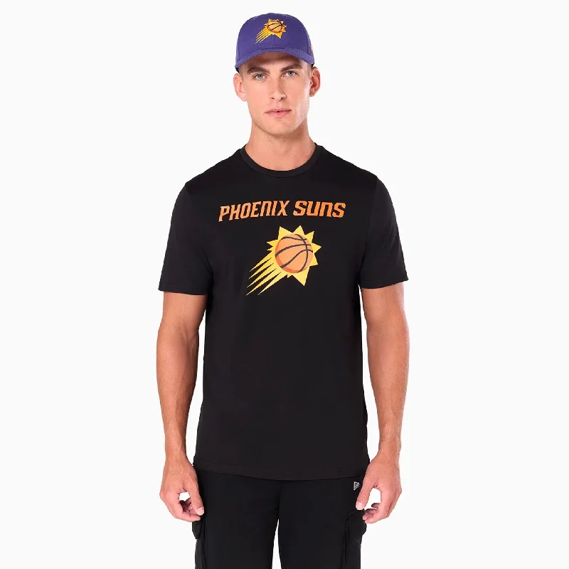 Men's Shirts with Wrinkle-Resistant FabricPhoenix Suns NBA Black T-Shirt