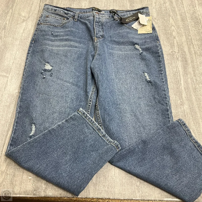 Wash and Wear Men's JeansJeans Boyfriend By Supplies Size: 16