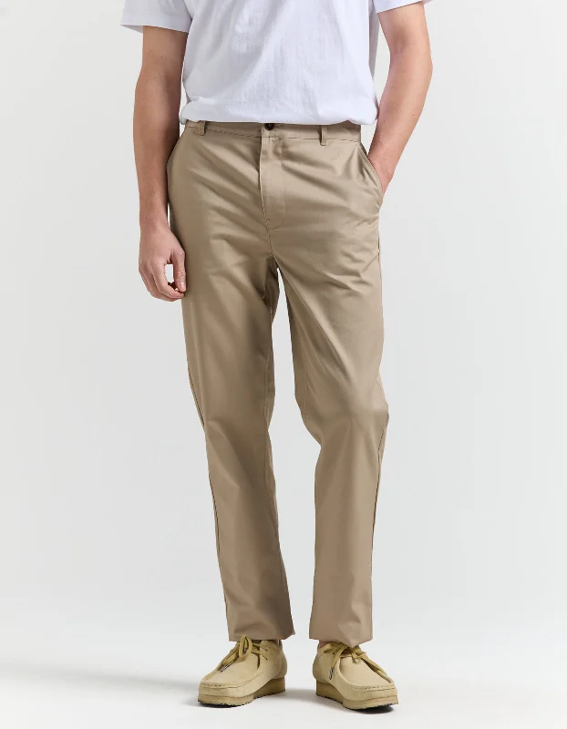 Men's Pants with Embroidered DesignsBatalla Pant - Beige