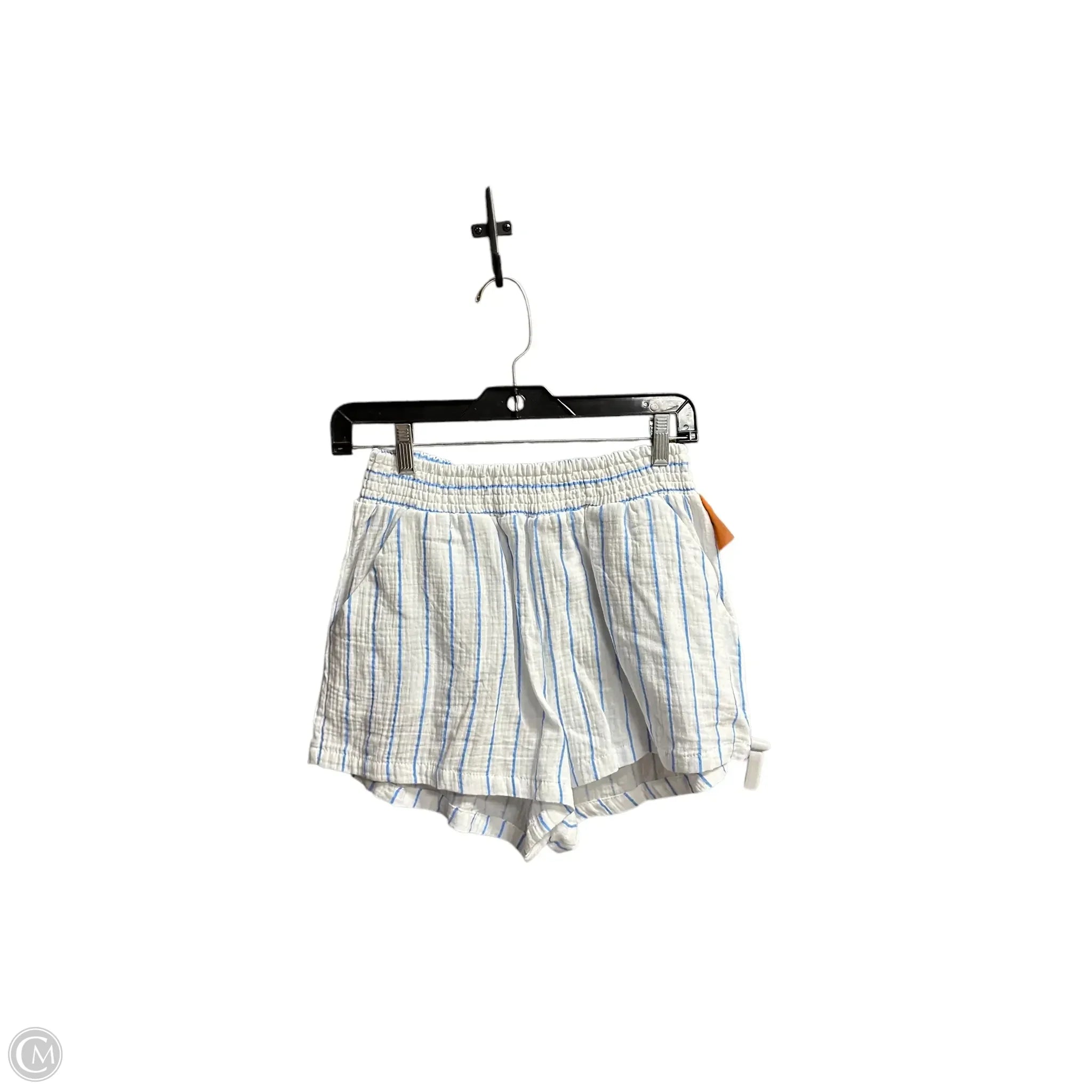 Men's Pants with Patch PocketsShorts By Ocean Drive In Striped Pattern, Size: M