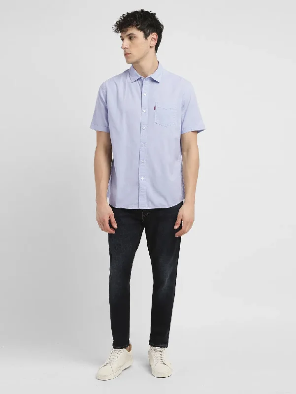 Comfortable Men's Flannel ShirtsMen's Solid Slim Fit Shirt