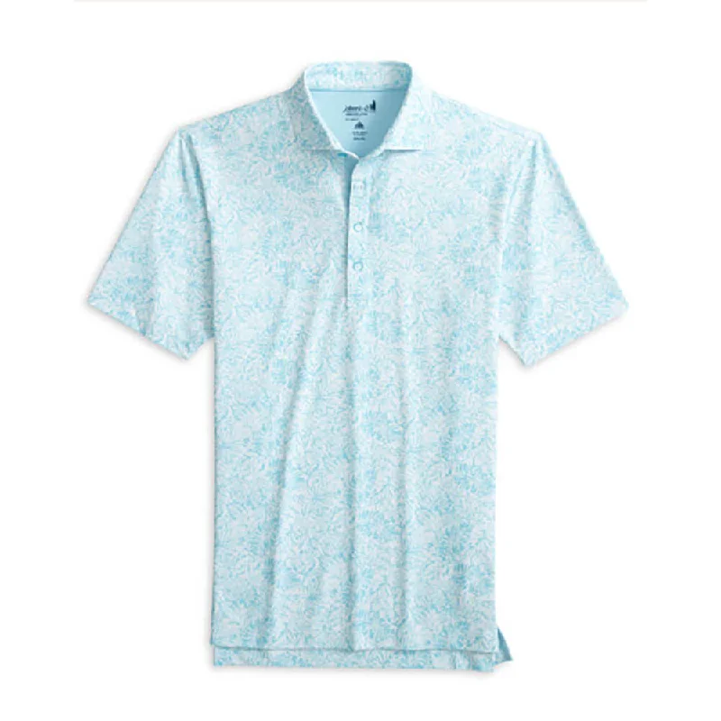 Striped Men's TopsJohnnie-O Hideaway Prep-Formance Polo Shirt - Permafrost