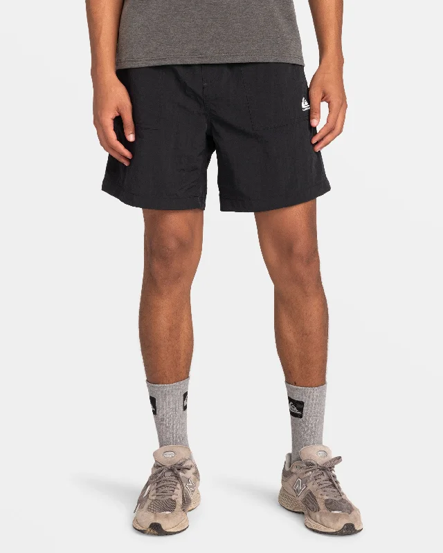 Men's Pants with Belt LoopsRun Ashore 18" Shorts - Black